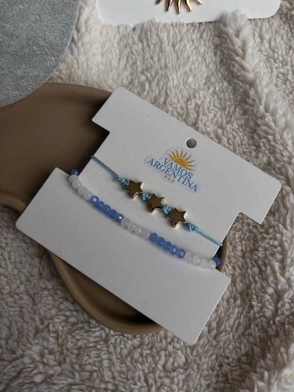 Producto - Set x3 pulseras Argentina