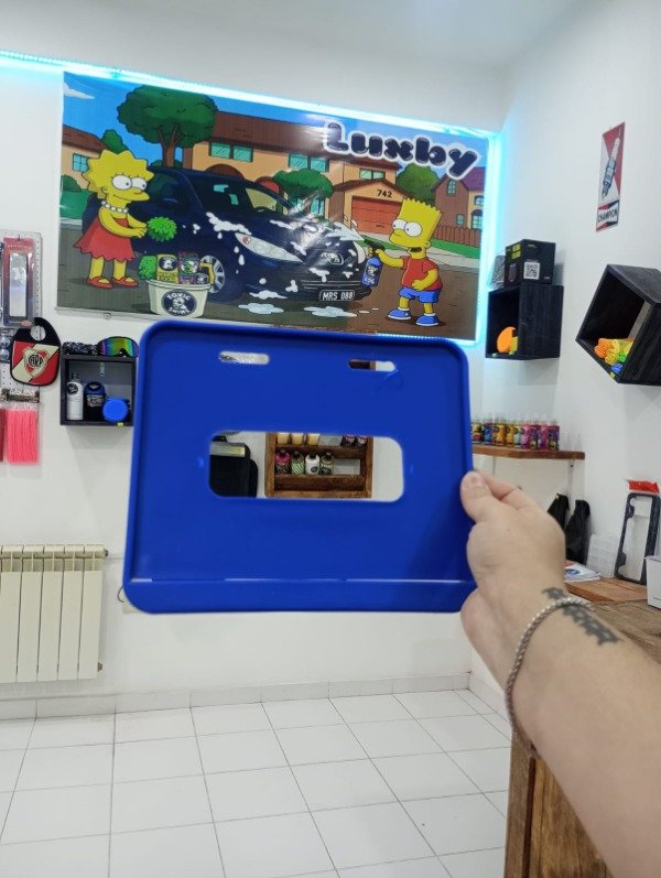 Producto - Porta Patente Azul