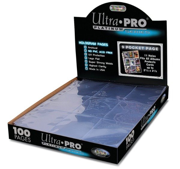 Producto - Ultra Pro Platinum Series 9-Pocket Page