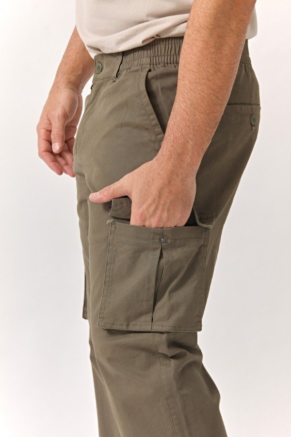 Producto - Pantalon Cargo Jogger Sin Puño 1822