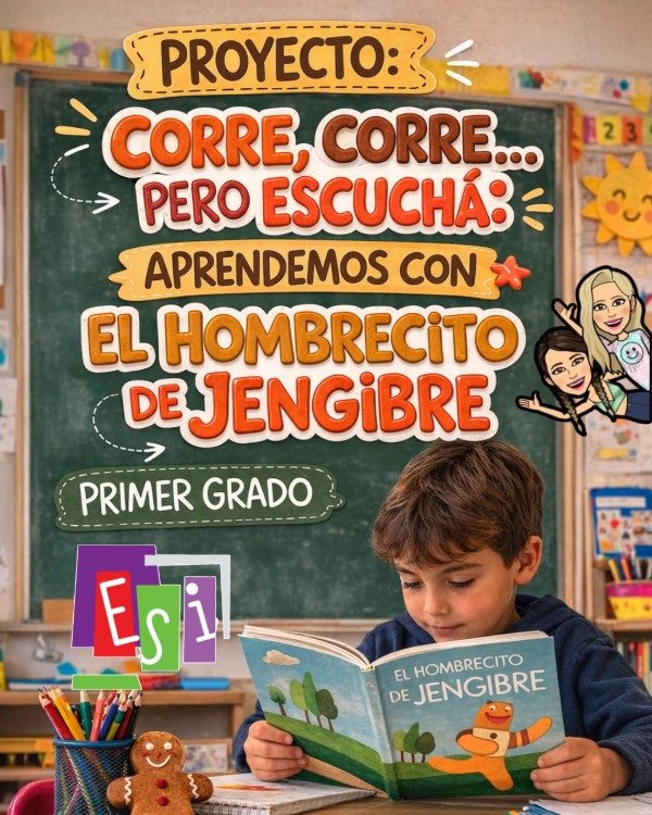 Producto - PROY: APRENDEMOS CON EL HOMBRECITO DE JENGIBRE. ESI