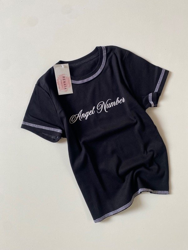 Producto - Remera baby tee angel