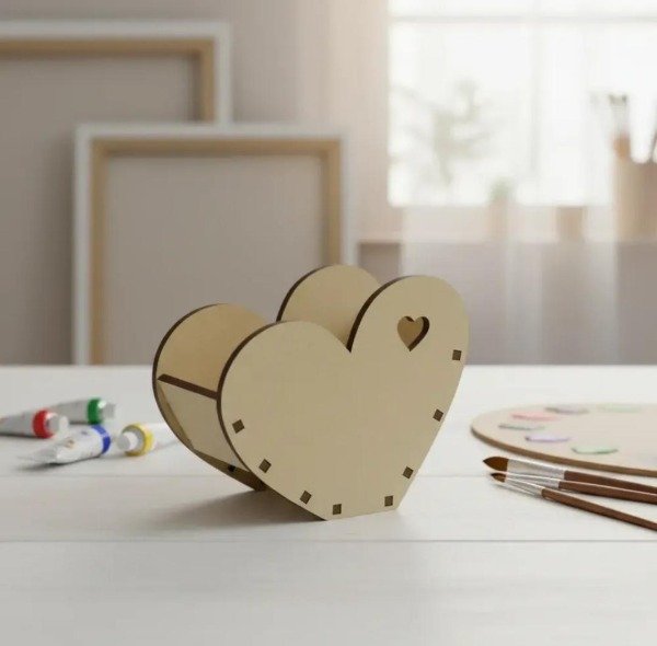 Producto - Caja corazon abierta
