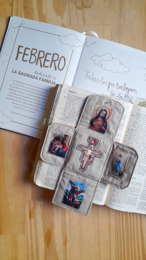 Producto - Oratorio de tela personalizado