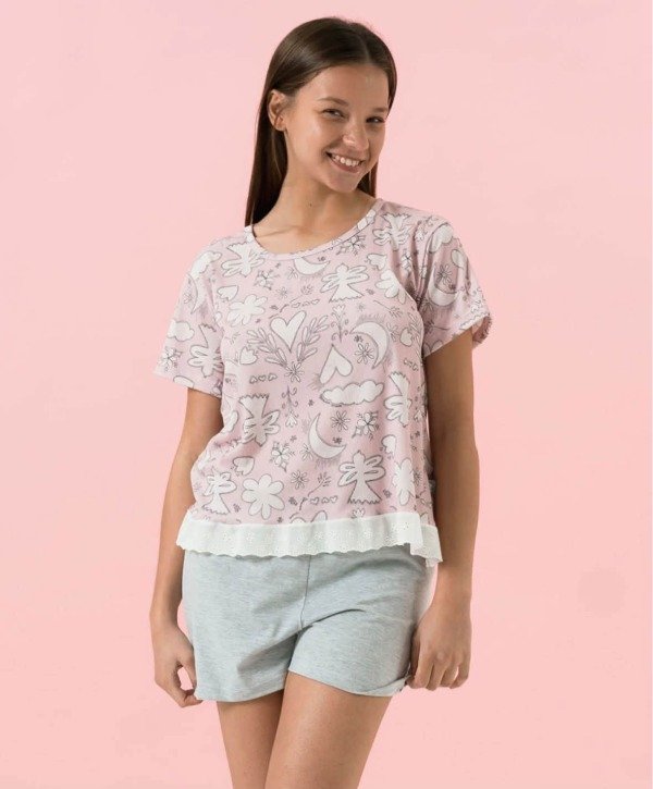 Producto - Pijama morley broderie - 0