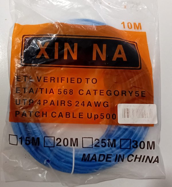 Producto - Cable de Red Cat 6E 10M