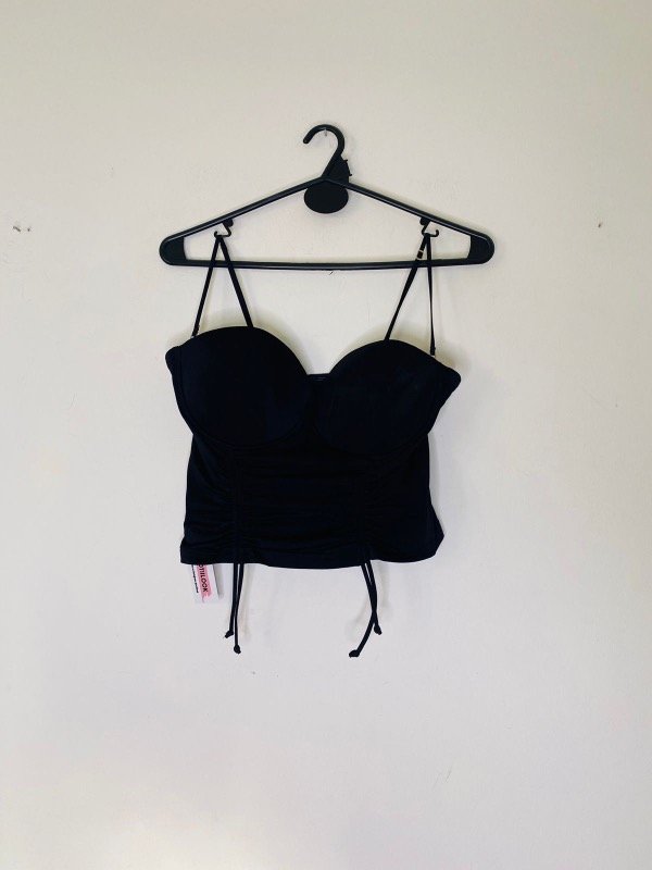 Producto - Top Caro Cuero negro