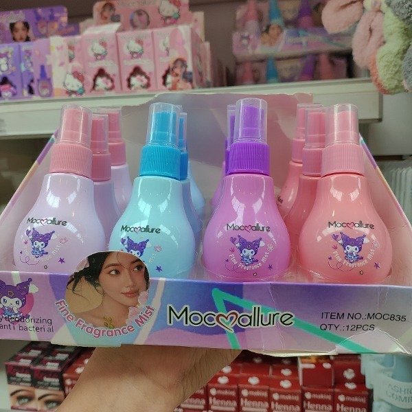 Producto - Perfumes corporales Kuromi para nenas