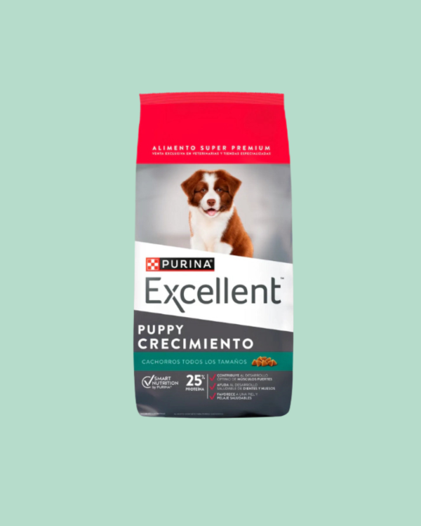 Producto - ALIMENTO EXCELLENT PERRO PUPPY CRECIMIENTO 20KG