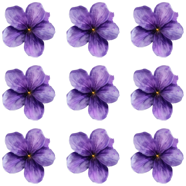 Producto - Flores comestibles violetas pack x12un