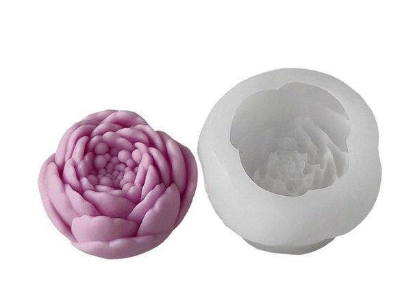Producto - Molde flor rosa 3D BM3682