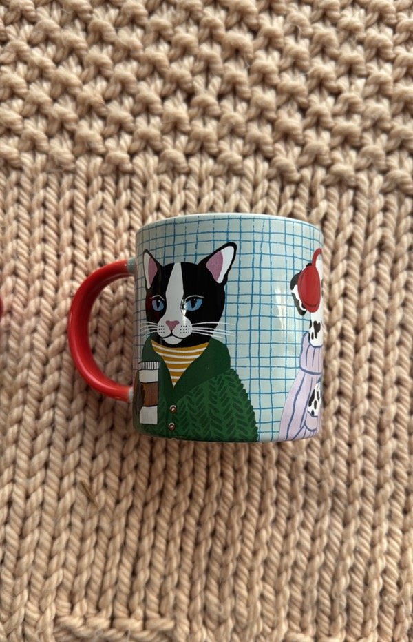 Producto - Taza de perritos y gatito fashion