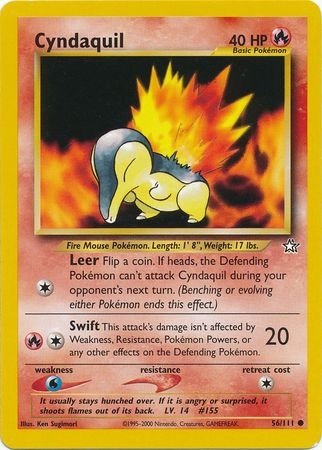 Producto - Cyndaquil 56/111 Neo Genesis Unlimited