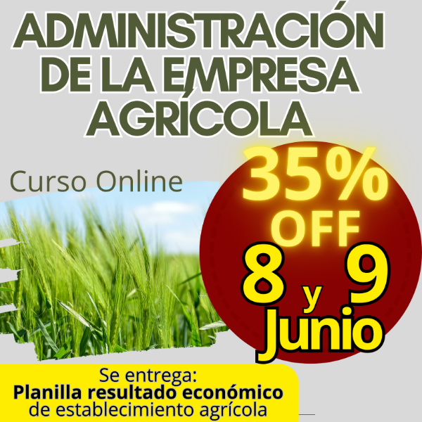 Producto - Curso Online Administración de la empresa agrícola