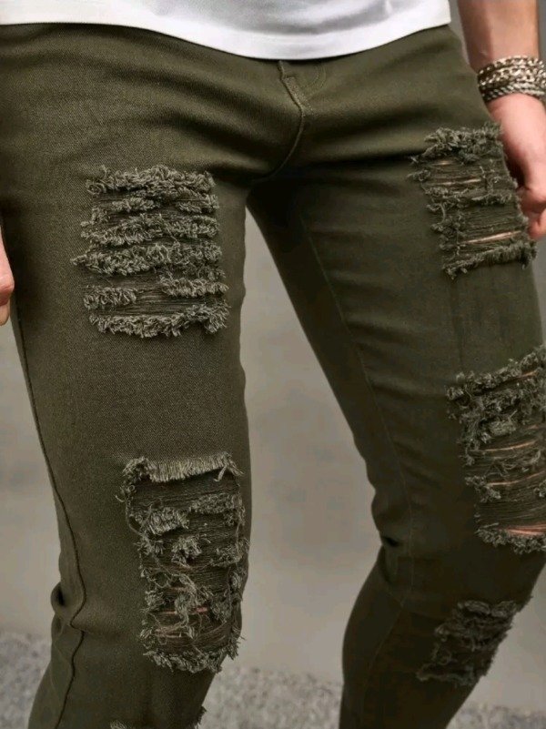 Producto - Pantalon jean leng verde - 2