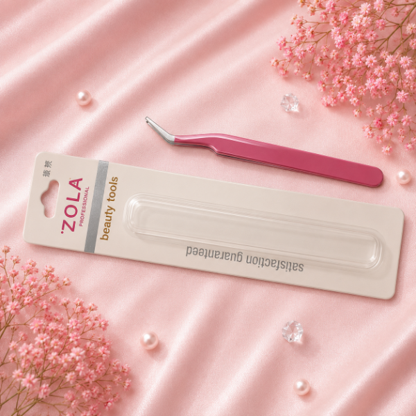 Producto - PINZA CURVA ROSA ZOLA WH905