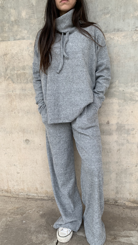 Producto - Set Comfy Alberta Melange Grey