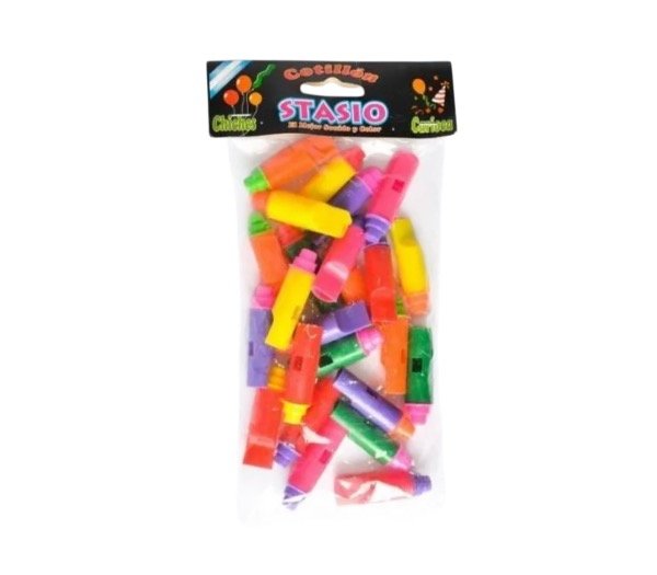 Producto - Silbatos fluo stasio x24u.