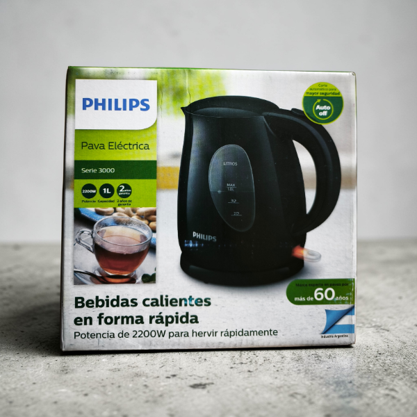 Producto - PAVA ELÉCTRICA PHILIPS 1L HD4695/90