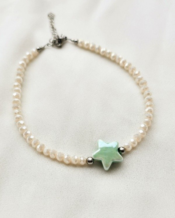 Producto - Tobillera Star menta
