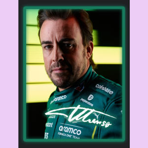 Producto - Cartas Holograficas - F1 - Fernando Alonso - Aston Martin