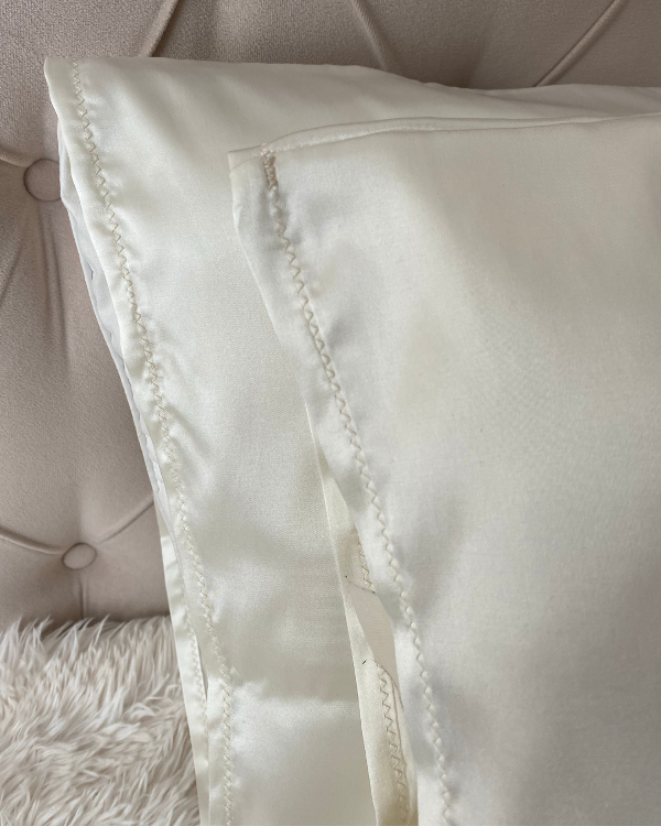 Producto - Funda de almohada de SATEN (varios colores)