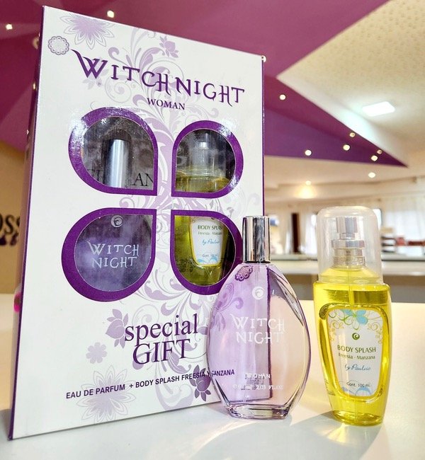 Producto - Imitación Hallowen Paulvic set de perfume y body splash