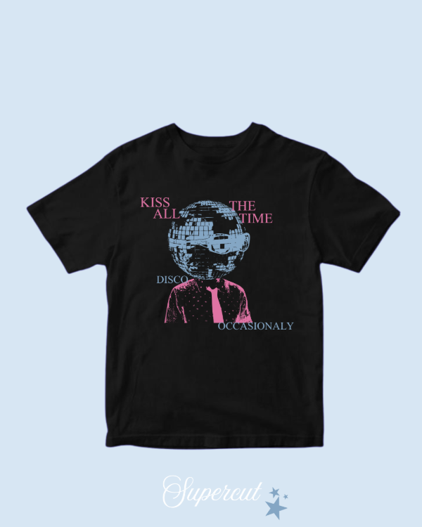 Kiss all the time disco Harry remera — imagen 3