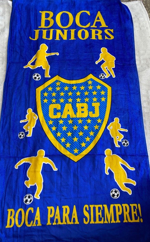 Producto - Toallon de algodón futbol - 0