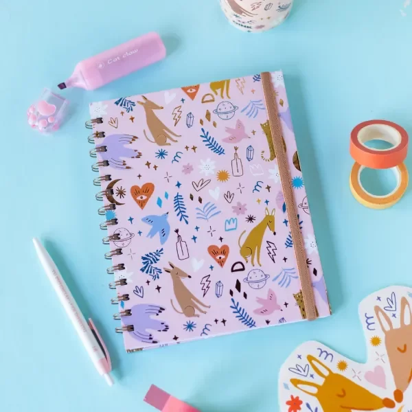 Producto - CUADERNO A5 TAPA DURA GALGOS
