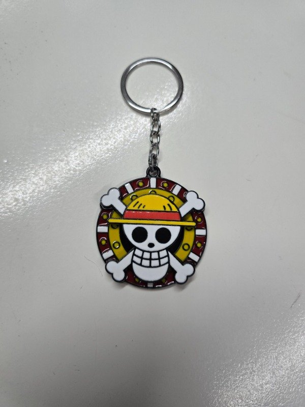 Producto - Llavero Calavera Luffy giratorio