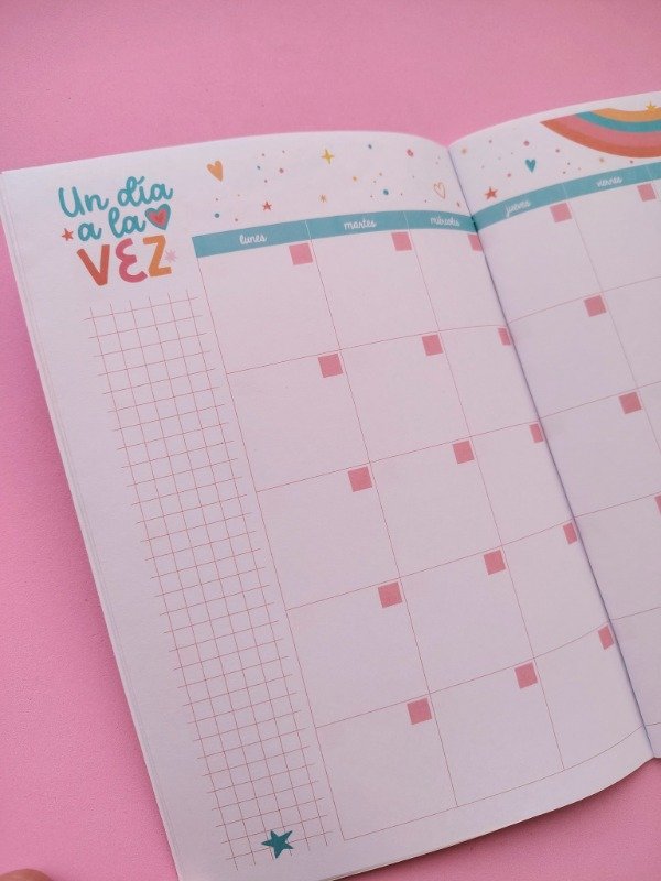 Producto - PLANNER MENSUAL PERPETUO - A5 TAPA BLANDA - 6