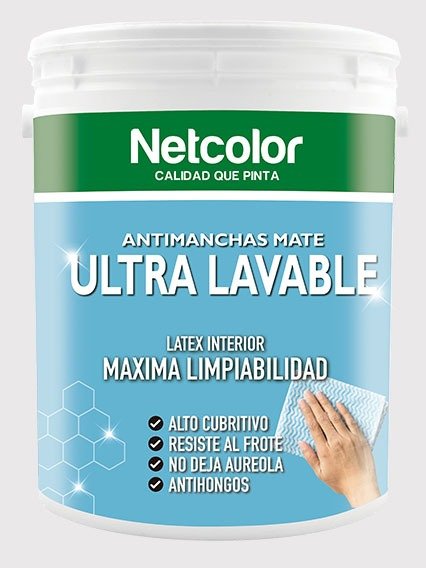 Producto - Ultra Lavable Mate - Blanco [1L] - Netcolor