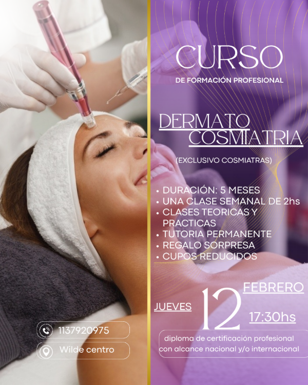 Producto - DERMATOCOSMIATRIA2026- CURSO