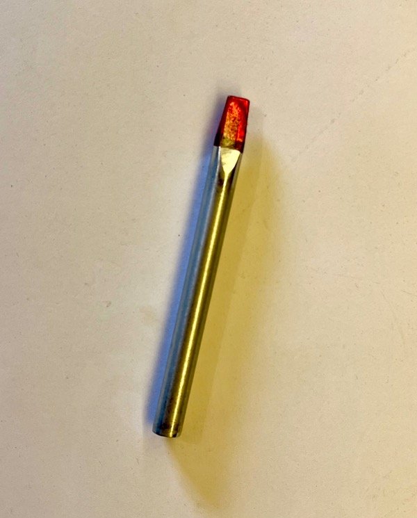 Producto - Punta chata galvanizada recta