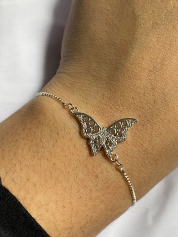 Producto - Puls. Mariposa con brillos regulable