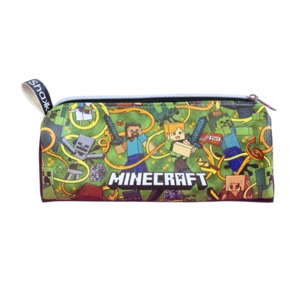 Producto - Cartuchera Minecraft cuerina