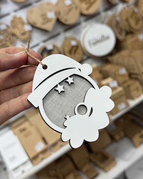 Producto - Colgante Papá Noel cara