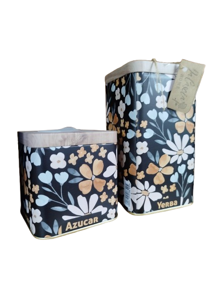 Producto - Set de latas Yerba y Azucar
