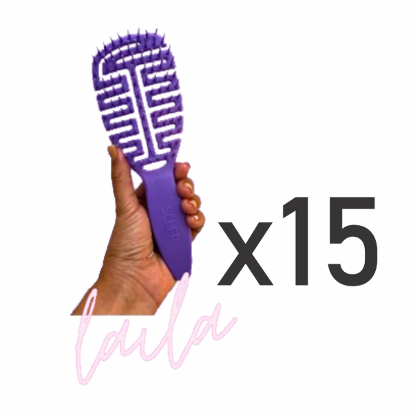 Producto - CEPILLO ANTI FRIZZ DESENREDANTE SCHER LAILA X 15 UNIDADES