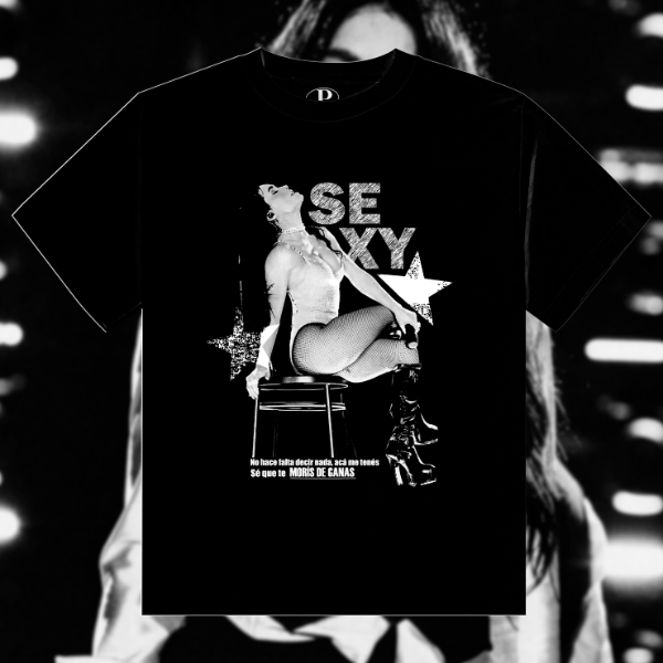 Remera Sexy negra