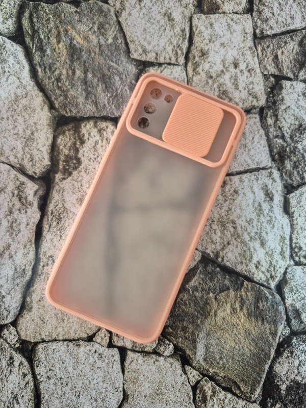 Producto - Funda bumper cubrecamara Samsung A02s rosa