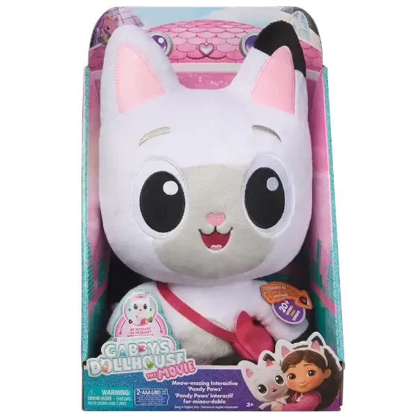 Producto - Gabbys Dollhouse Peluche Interactivo Pandy +20 Sonidos Pandy