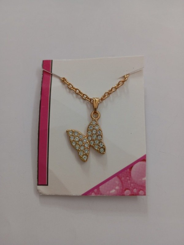 Producto - Collar Strass Dorado - 4