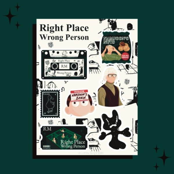 Producto - Set Troquelado 'Right Place, Wrong Person'