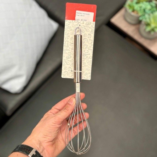 Producto - Batidor A Mano Cromado B111