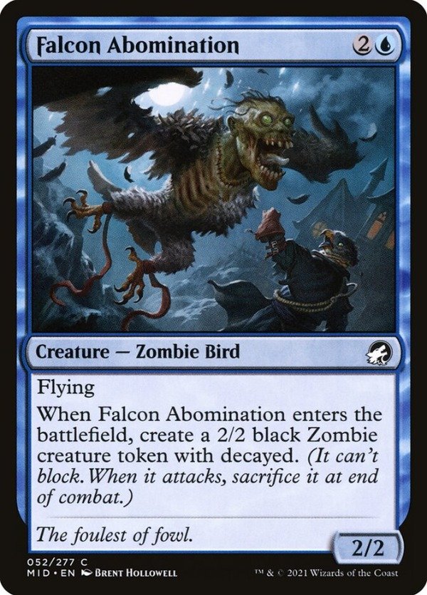 Producto - Falcon Abomination #52  Innistrad: Midnight Hunt
