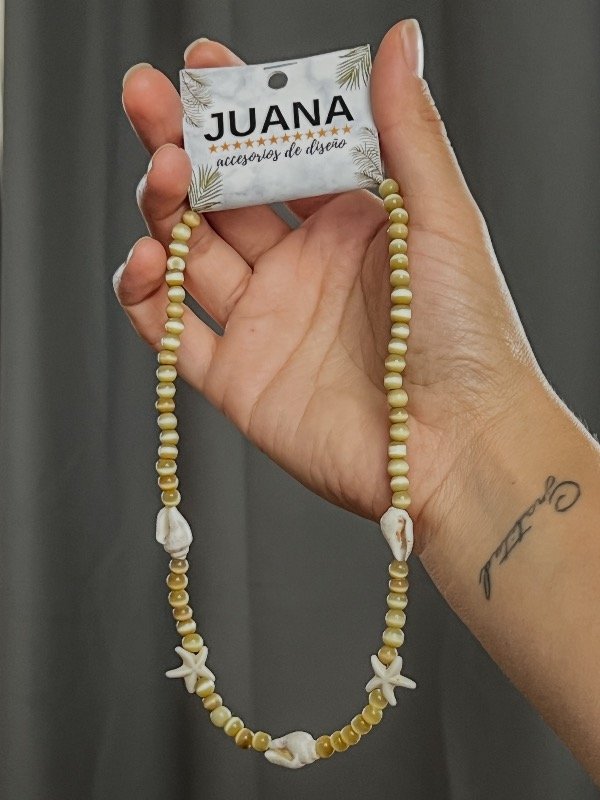 Producto - Gargantilla Arena Shell