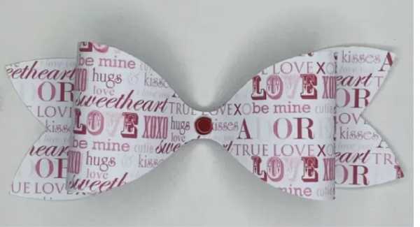 Producto - 25 Moños 3D estampado "Lover" grandes  san valentin
