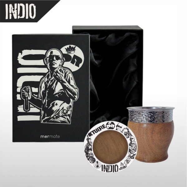 Producto - BOX MATE CON BOMBILLA Y CAJA DE PRESENTACIÓN EXCLUSIVO INDIO SOLARI - 4